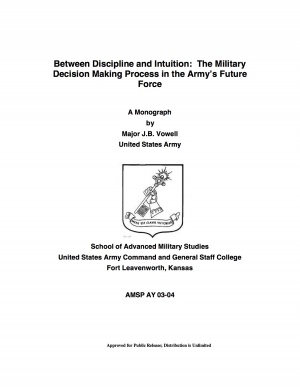 United States Army: Between Discipline and Intuition - Judith Orloff MD