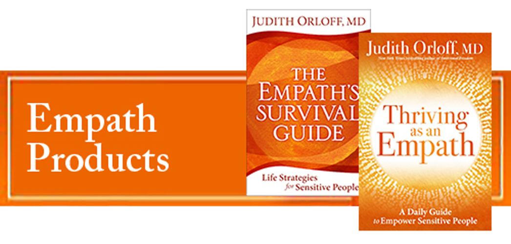 Products for Empaths & Highly Sensitive People from Judith Orloff MD