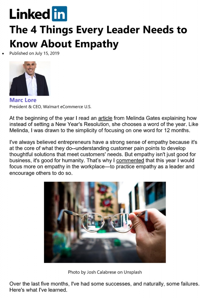 The 4 Things Every Leader Needs To Know About Empathy The 4 Things Every Leader Needs To Know About Empathy