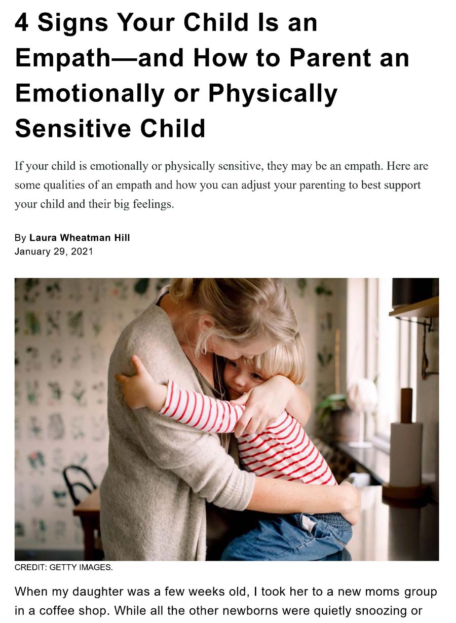 Parents Magazine 4 Signs Your Child Is an Empath