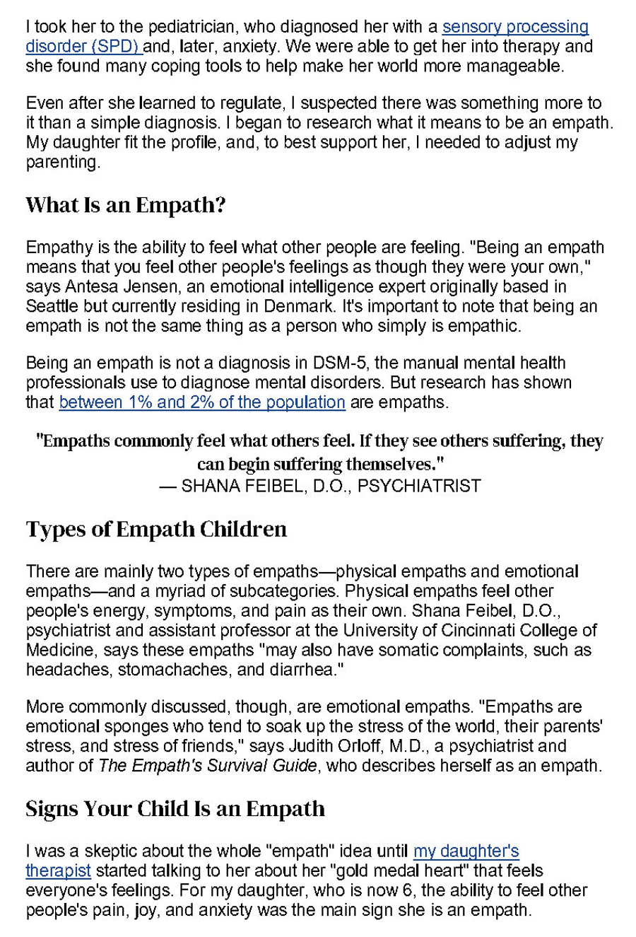 The Empathic Parent's Guide to Raising a Highly Sensitive and